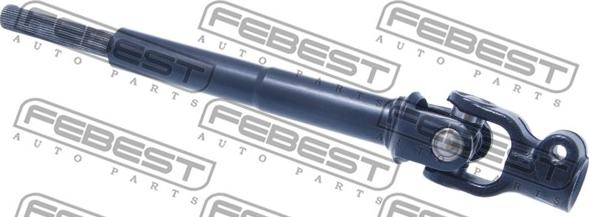 Febest AST-MCU15 - Steering Shaft www.autospares.lv