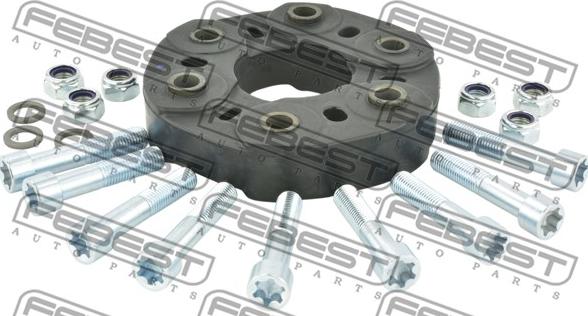 Febest BZDS-001 - Šarnīrs, Garenvārpsta www.autospares.lv