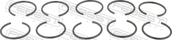 Febest CC130X22PCS10 - Mounting Set, drive shaft bellow www.autospares.lv