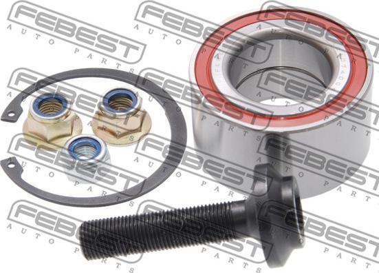 Febest DAC40740040-KIT - Wheel hub, bearing Kit www.autospares.lv