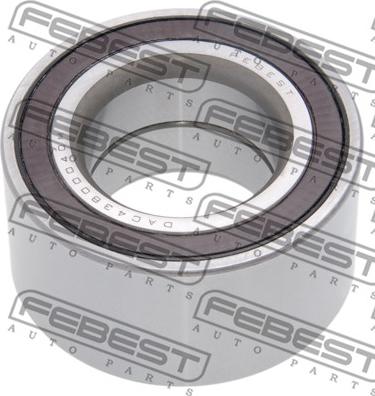 Febest DAC43800040M - Wheel Bearing www.autospares.lv