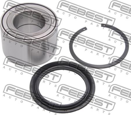 Febest DAC47880055-KIT - Riteņa rumbas gultnis www.autospares.lv