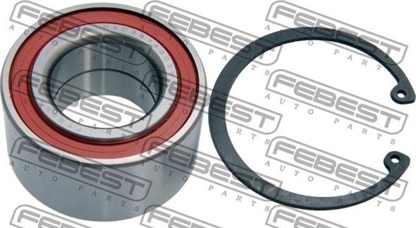 Febest DAC39740039 - Wheel Bearing www.autospares.lv