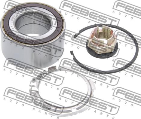 Febest DAC37720037M-KIT - Подшипник ступицы колеса, комплект www.autospares.lv