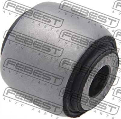 Febest FDAB-016 - Сайлентблок, рычаг подвески колеса www.autospares.lv