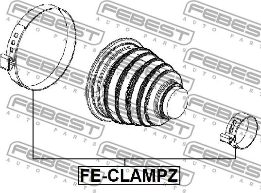 Febest FE-CLAMPZ - Savilcējskava www.autospares.lv