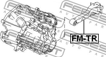 Febest FM-TR - Piekare, Pārnesumkārba www.autospares.lv