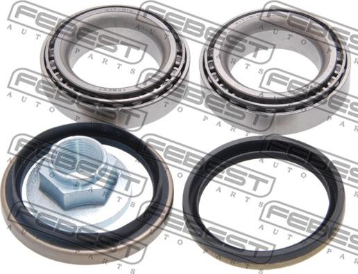 Febest KIT-RIO - Подшипник ступицы колеса www.autospares.lv