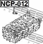 Febest NCP-012 - Blīvgredzens, Iesmidzināšanas sprausla www.autospares.lv