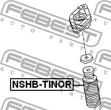 Febest NSHB-TINOR - Gājiena ierobežotājs, Atsperojums www.autospares.lv