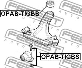 Febest OPAB-TIGBS - Piekare, Šķērssvira autospares.lv