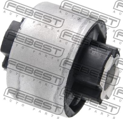 Febest PGAB-BOX3B - Сайлентблок, рычаг подвески колеса www.autospares.lv