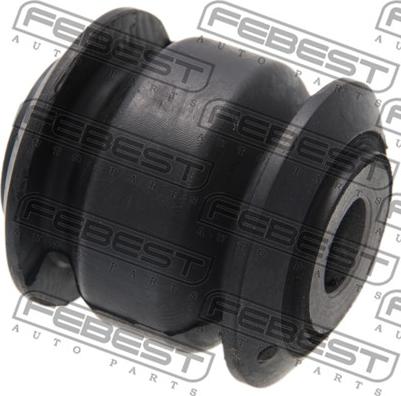 Febest PGAB-BOX3S - Сайлентблок, рычаг подвески колеса www.autospares.lv