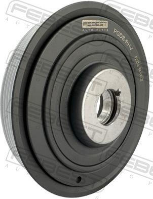 Febest PGDS-RHV - Шкив коленчатого вала www.autospares.lv