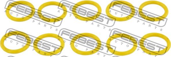 Febest RINGAH-020-PCS10 - Seal Ring, air conditioning system line www.autospares.lv