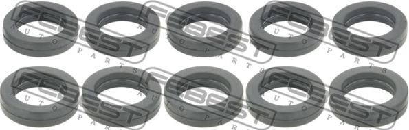 Febest RINGFL-042-PCS10 - Blīvgredzens, Iesmidzināšanas sprausla www.autospares.lv