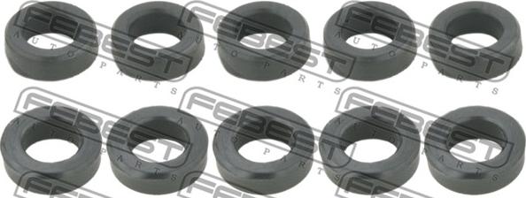 Febest RINGFL-010-PCS10 - Blīvgredzens, Iesmidzināšanas sprausla autospares.lv