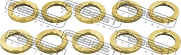 Febest RINGFL-025-PCS10 - Blīvgredzens, Iesmidzināšanas sprausla www.autospares.lv