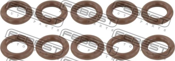 Febest RINGFL-027-PCS10 - Blīvgredzens, Iesmidzināšanas sprausla www.autospares.lv