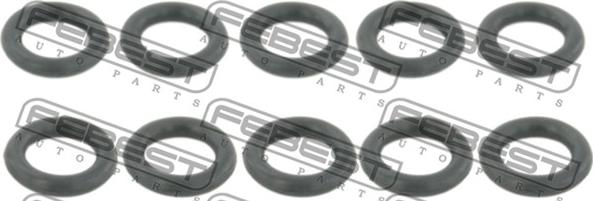 Febest RINGOL-040-PCS10 - Blīvgredzens, Eļļas noliešanas korķis www.autospares.lv