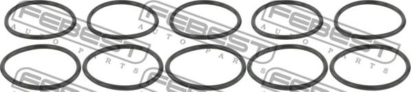 Febest RINGOL-056-PCS10 - Gasket, thermostat housing www.autospares.lv