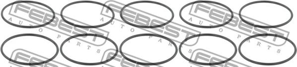 Febest RINGOL-068-PCS10 - Blīve, Automātiskā pārnesumkārba www.autospares.lv