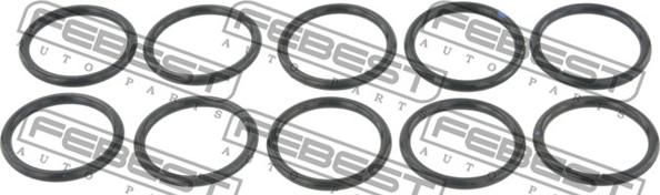 Febest RINGOL-017-PCS10 - Blīve, Eļļas sietveida filtrs www.autospares.lv