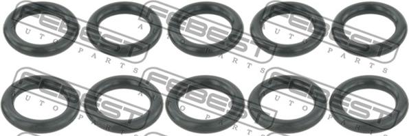 Febest RINGOL-032-PCS10 - Прокладка, масляный радиатор www.autospares.lv