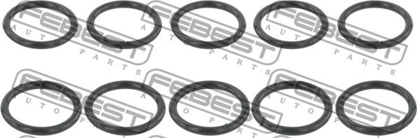 Febest RINGWH-008-PCS10 - Blīve, Dzesēšanas šķidruma flancis www.autospares.lv