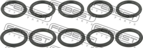 Febest RINGWH-007-PCS10 - Blīve, Dzesēšanas šķidruma flancis www.autospares.lv