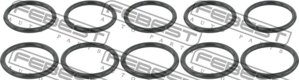 Febest RINGWH-018-PCS10 - Blīve, Dzesēšanas šķidruma flancis www.autospares.lv