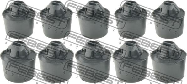 Febest TD-011-PCS10 - Buferis, Motora pārsegs autospares.lv