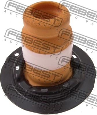 Febest TD-KSP90F - Amortizatora statnes balsts www.autospares.lv