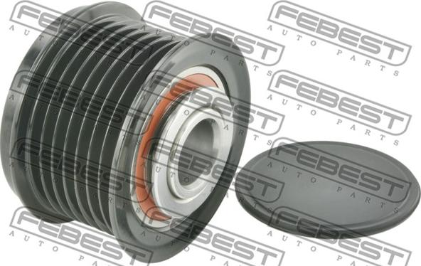 Febest TDS-GRN28 - Piedziņas skriemelis, Ģenerators www.autospares.lv