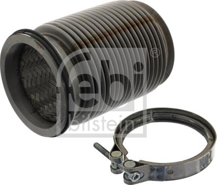 Febi Bilstein 44317 - Gofrēta caurule, Izplūdes gāzu sistēma www.autospares.lv