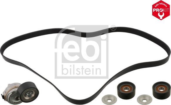 Febi Bilstein 45969 - Ķīļrievu siksnu komplekts www.autospares.lv