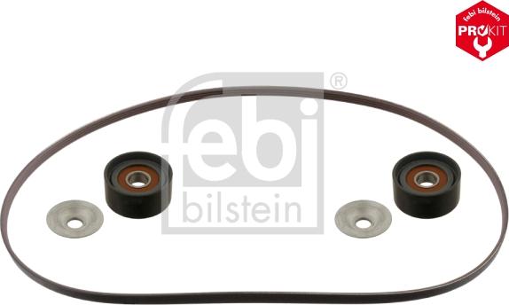 Febi Bilstein 45964 - Ķīļrievu siksnu komplekts www.autospares.lv