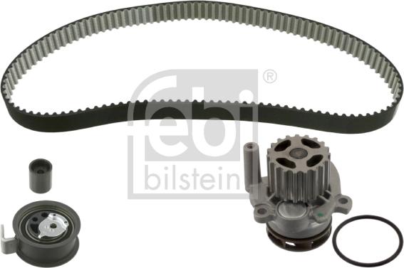 Febi Bilstein 45125 - Водяной насос + комплект зубчатого ремня ГРМ www.autospares.lv