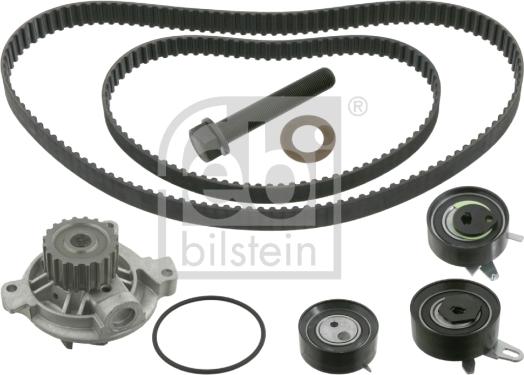 Febi Bilstein 45121 - Водяной насос + комплект зубчатого ремня ГРМ www.autospares.lv