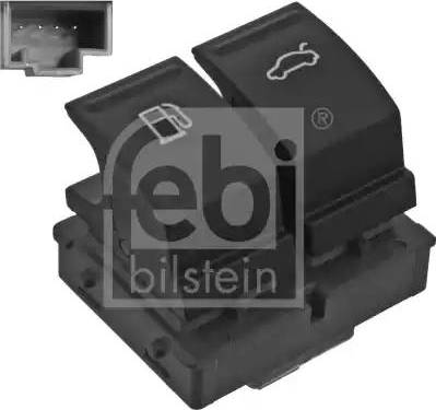 Febi Bilstein 46754 - Slēdzis, Bagāžas nodalījuma vāka atvēršana www.autospares.lv