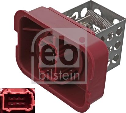 Febi Bilstein 48926 - Rezistors, Salona ventilators www.autospares.lv