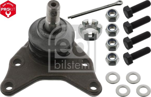 Febi Bilstein 43101 - Шаровая опора, несущий / направляющий шарнир www.autospares.lv