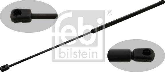 Febi Bilstein 47614 - Gāzes atspere, Bagāžas / Kravas nodalījuma vāks www.autospares.lv