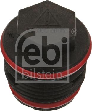 Febi Bilstein 47133 - Gaisa vārsta / ventiļa skrūve, Radiators www.autospares.lv