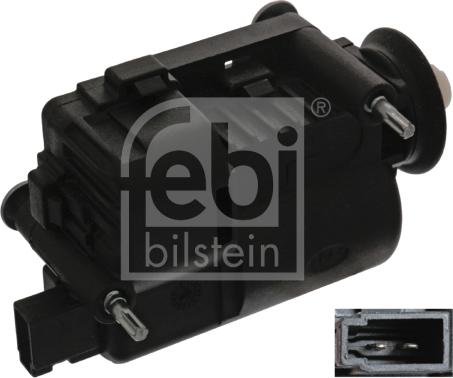 Febi Bilstein 47865 - Regulēšanas elements, Centrālā atslēga www.autospares.lv