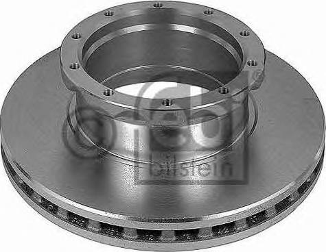 Febi Bilstein 09081 - Brake Disc www.autospares.lv