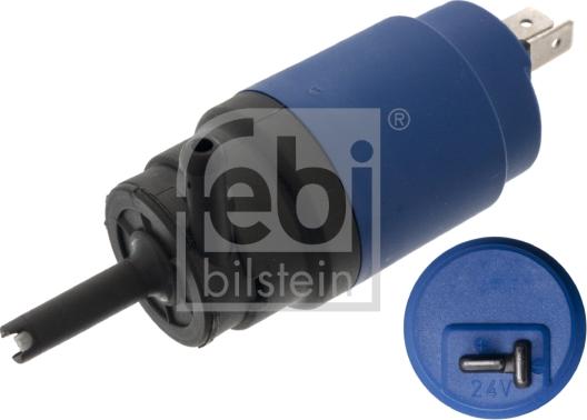 Febi Bilstein 09299 - Water Pump, window cleaning www.autospares.lv