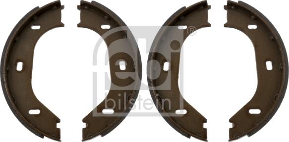 Febi Bilstein 04445 - Brake Shoe Set, parking brake www.autospares.lv