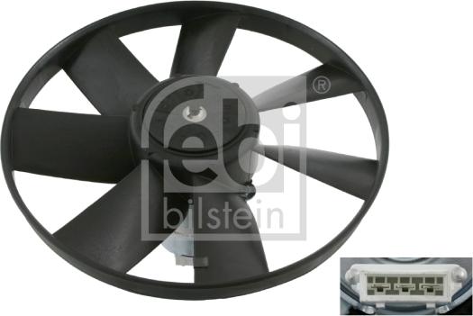 Febi Bilstein 06994 - Ventilators, Motora dzesēšanas sistēma autospares.lv