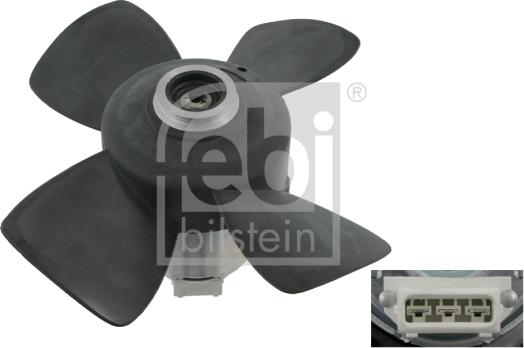 Febi Bilstein 06995 - Ventilators, Motora dzesēšanas sistēma www.autospares.lv